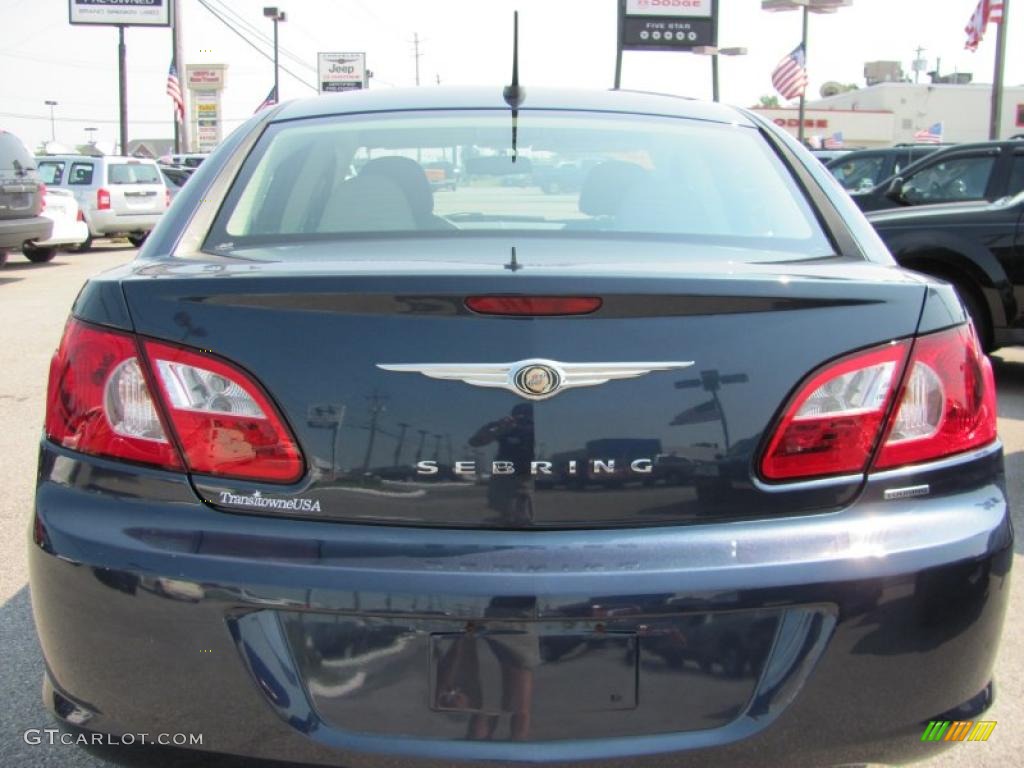 2007 Sebring Touring Sedan - Modern Blue Pearl / Dark Slate Gray/Light Slate Gray photo #15