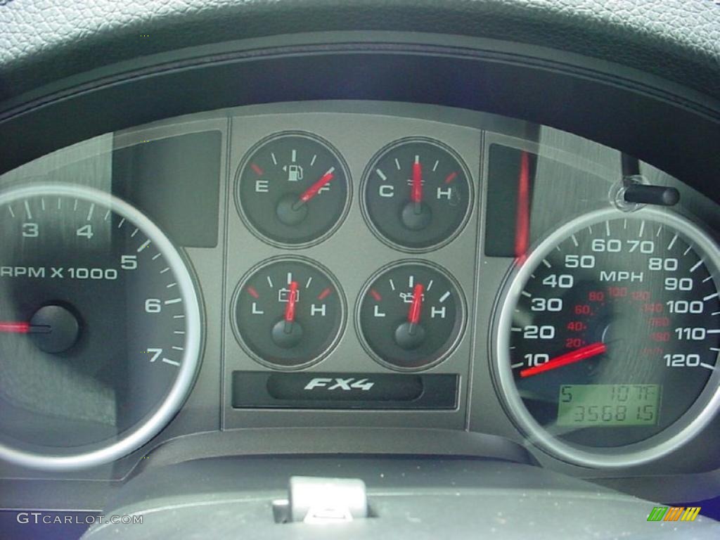 2007 F150 FX4 SuperCrew 4x4 - Bright Red / Black photo #31