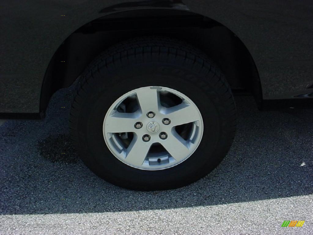 2010 Ram 1500 SLT Quad Cab - Brilliant Black Crystal Pearl / Dark Slate/Medium Graystone photo #4