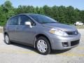 2010 Magnetic Gray Metallic Nissan Versa 1.8 S Hatchback  photo #7