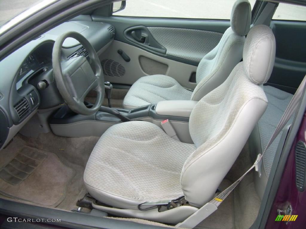 1996 Cavalier Coupe - Dark Purple / Dark Gray photo #13