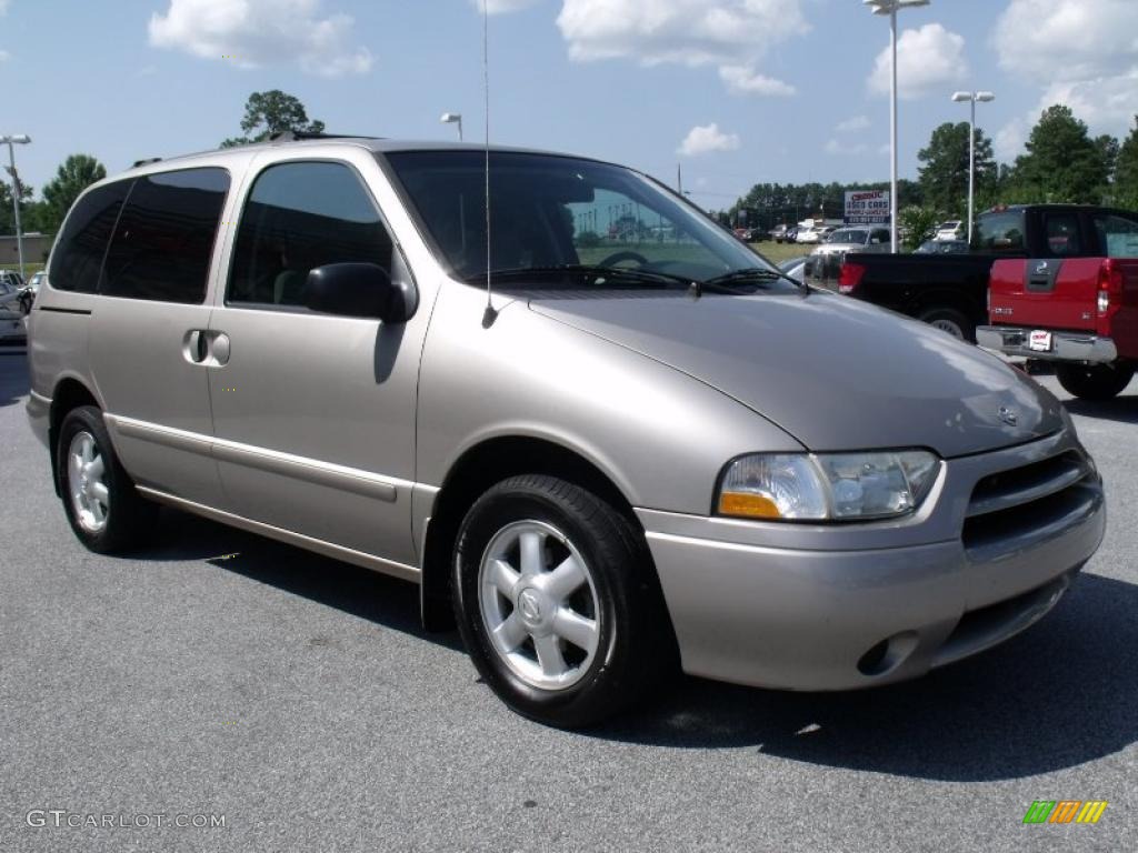 2002 Quest GXE - Natural Beige Metallic / Mocha photo #7