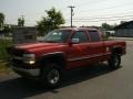 Victory Red 2001 Chevrolet Silverado 2500HD LS Extended Cab 4x4