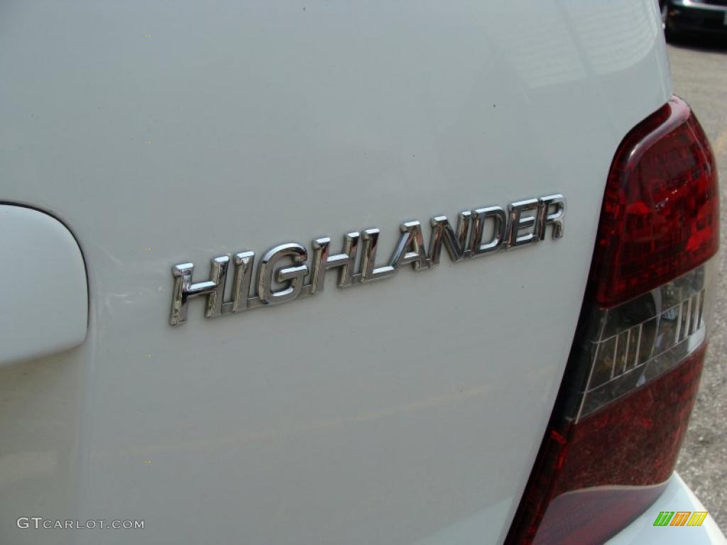 2004 Highlander 4WD - Super White / Ivory photo #27