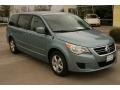 2009 Antigua Blue Metallic Volkswagen Routan SE  photo #22