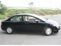Crystal Black Pearl - Civic Hybrid Sedan Photo No. 4