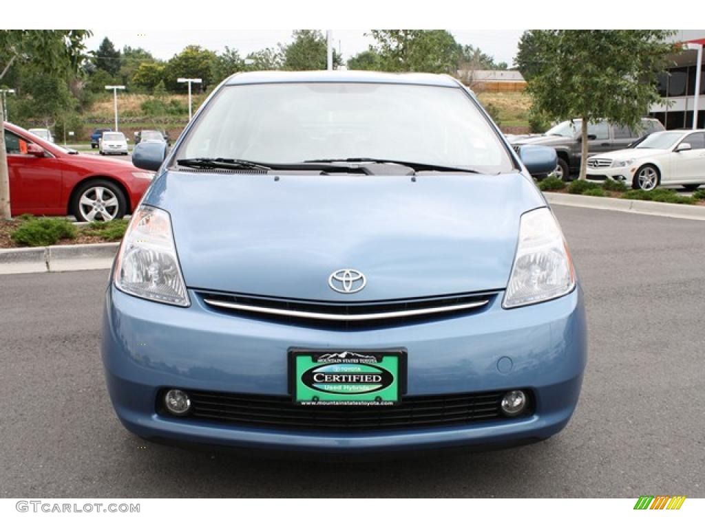 2008 Prius Hybrid - Seaside Blue Pearl / Gray photo #5