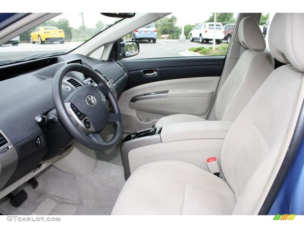 2008 Prius Hybrid - Seaside Blue Pearl / Gray photo #8