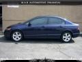 2007 Royal Blue Pearl Honda Civic EX Sedan  photo #3