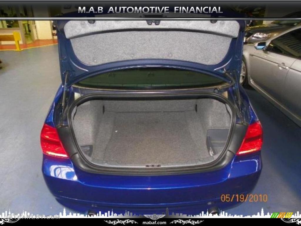 2007 3 Series 335i Sedan - Montego Blue Metallic / Black photo #12