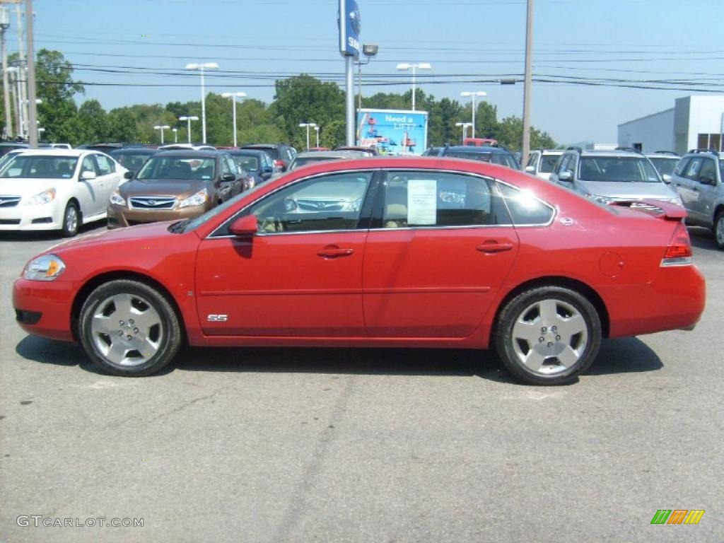 2007 Impala SS - Precision Red / Neutral Beige photo #8