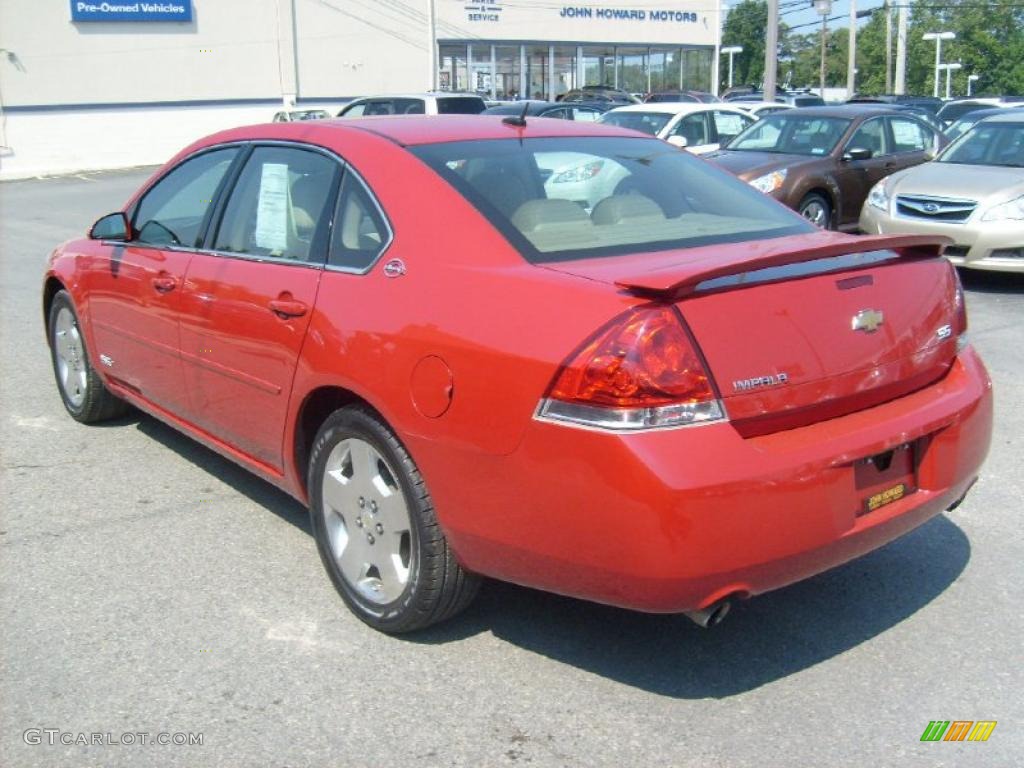 2007 Impala SS - Precision Red / Neutral Beige photo #9