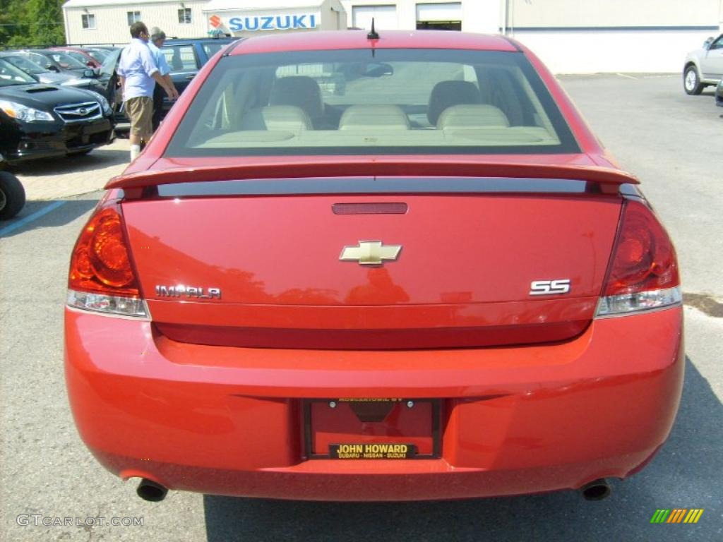 2007 Impala SS - Precision Red / Neutral Beige photo #10