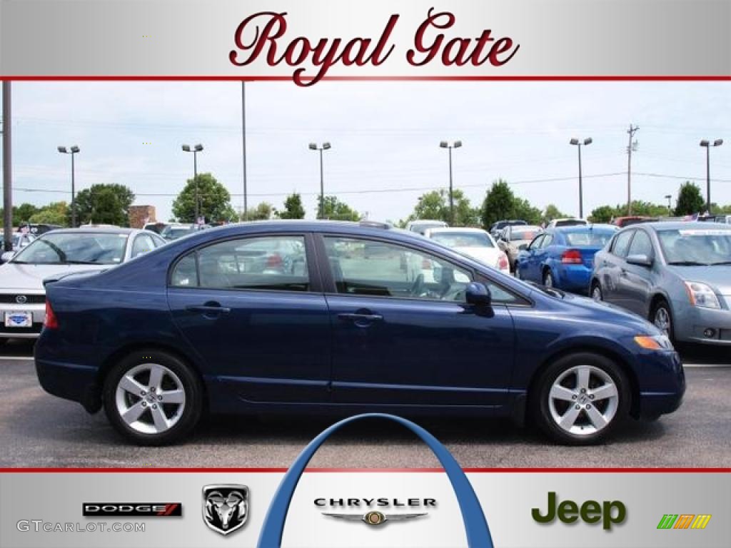 Royal Blue Pearl Honda Civic
