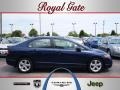 2007 Royal Blue Pearl Honda Civic EX Sedan  photo #1