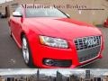 Brilliant Red 2009 Audi S5 4.2 quattro