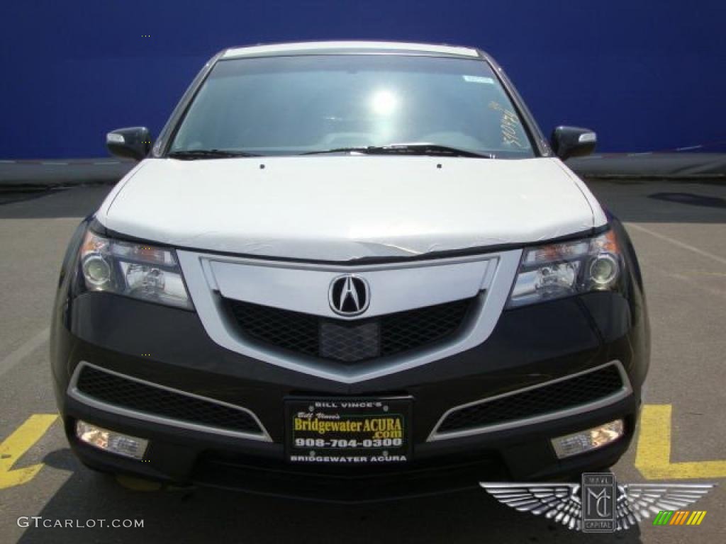 2010 MDX Technology - Crystal Black Pearl / Umber Brown photo #3