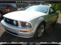 2006 Satin Silver Metallic Ford Mustang GT Premium Coupe  photo #2