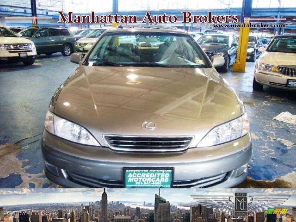 2000 ES 300 Sedan - Burnished Gold Metallic / Ivory photo #2