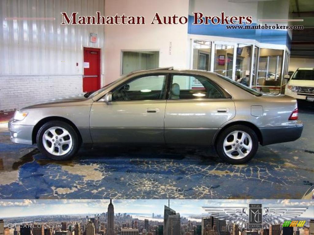 2000 ES 300 Sedan - Burnished Gold Metallic / Ivory photo #4