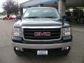 2007 Onyx Black GMC Sierra 1500 SLT Crew Cab 4x4  photo #3