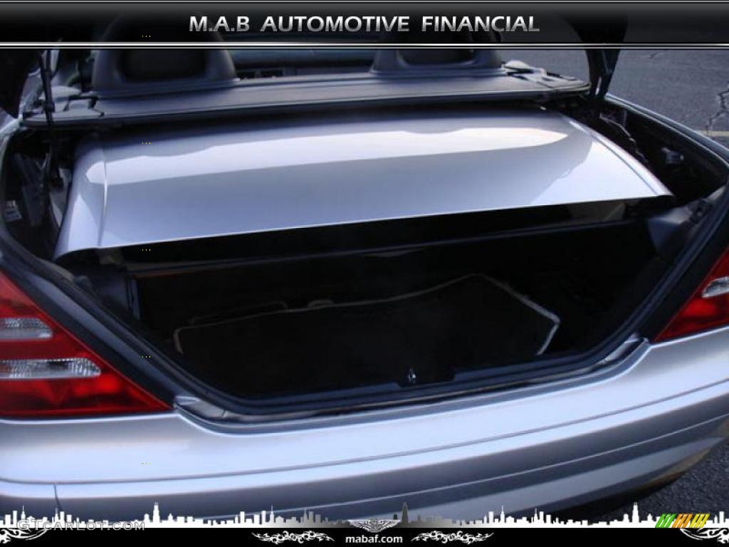2002 SLK 32 AMG Roadster - Brilliant Silver Metallic / Alpaca Grey photo #7