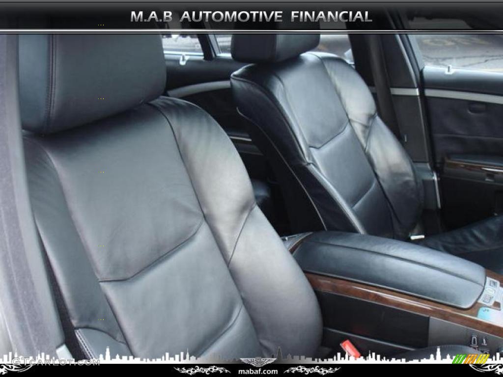 2003 7 Series 745i Sedan - Titanium Grey Metallic / Black/Black photo #5