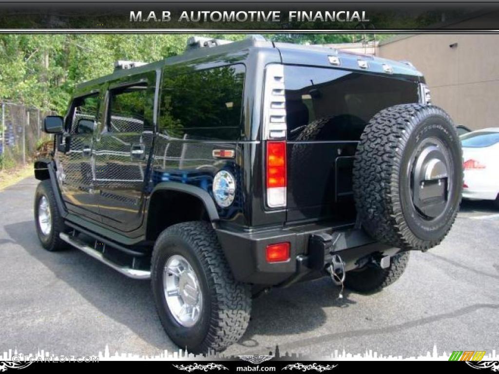 2006 H2 SUV - Black / Ebony photo #4