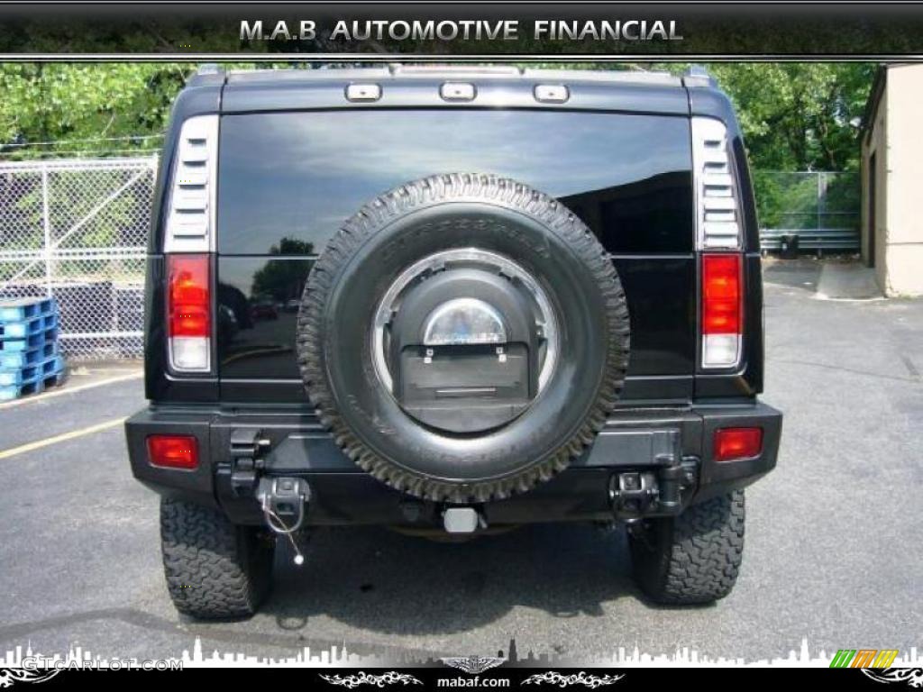 2006 H2 SUV - Black / Ebony photo #5