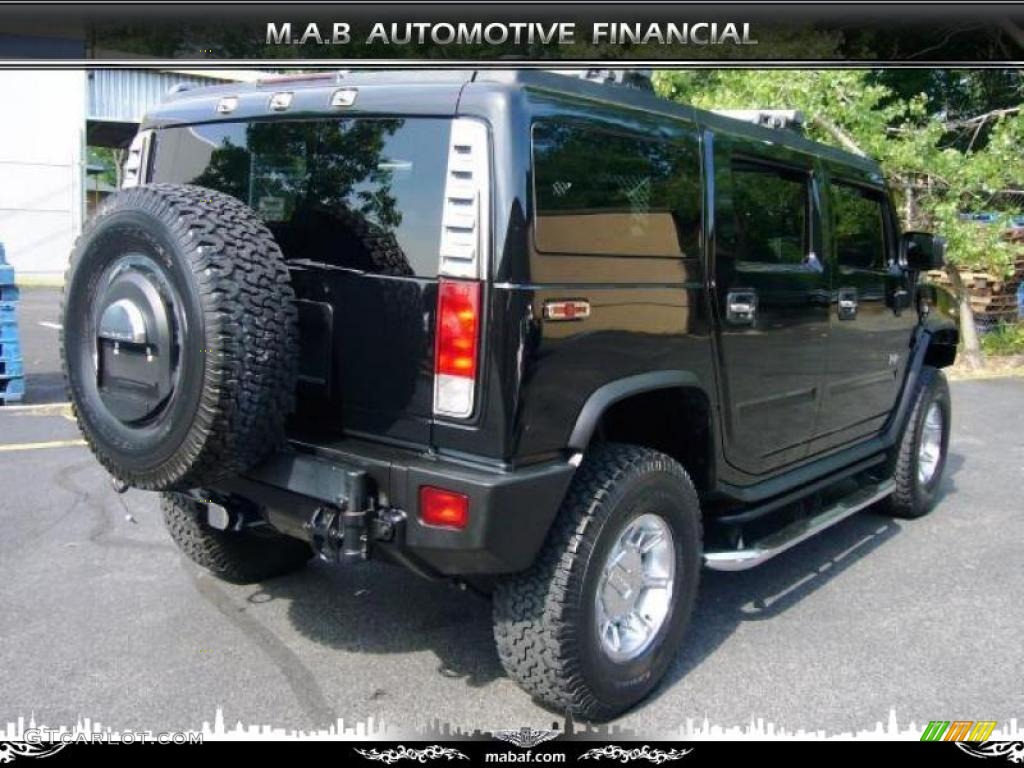 2006 H2 SUV - Black / Ebony photo #6
