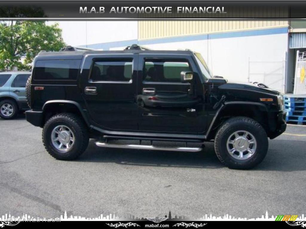 2006 H2 SUV - Black / Ebony photo #7