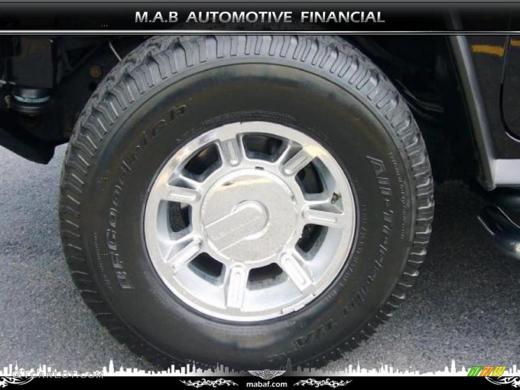 2006 H2 SUV - Black / Ebony photo #8