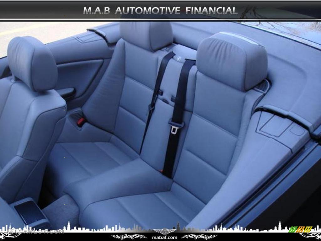 2004 3 Series 330i Convertible - Jet Black / Grey photo #8