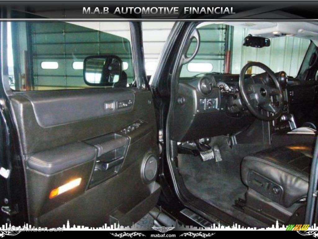 2006 H2 SUV - Black / Ebony photo #10