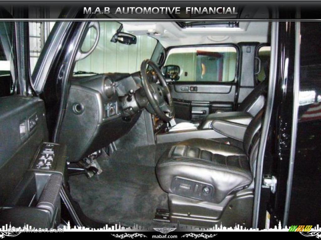 2006 H2 SUV - Black / Ebony photo #11