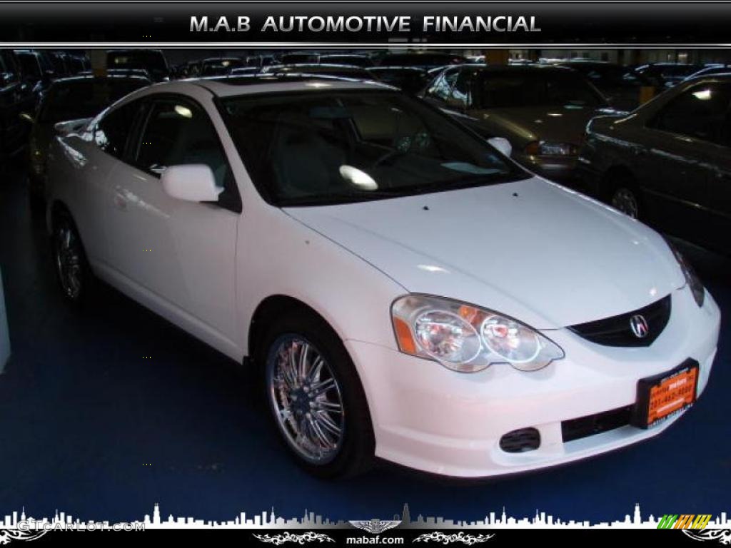 2004 RSX Sports Coupe - Taffeta White / Titanium photo #1