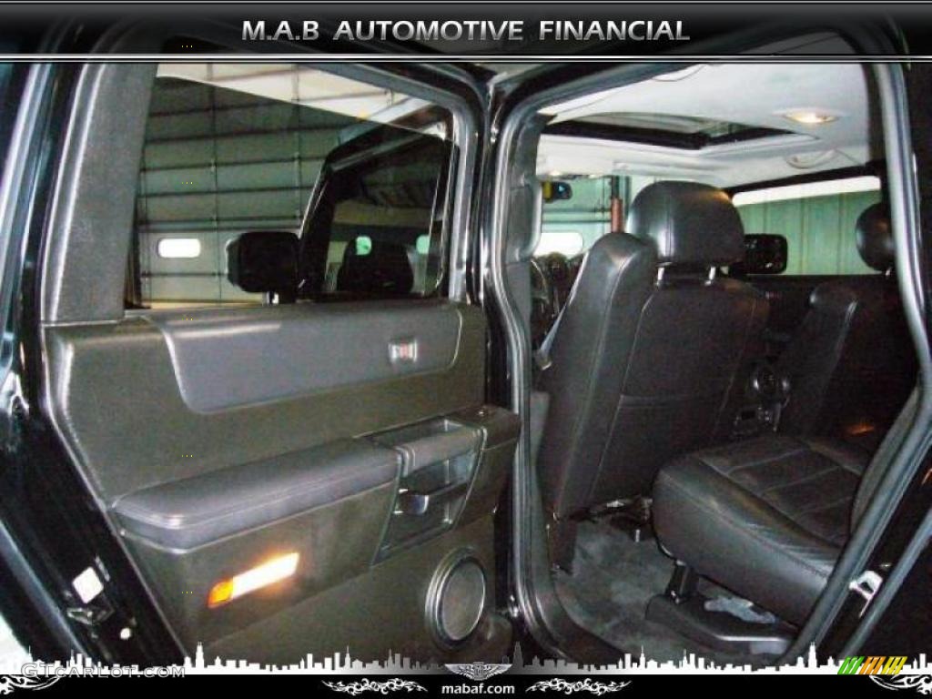 2006 H2 SUV - Black / Ebony photo #23