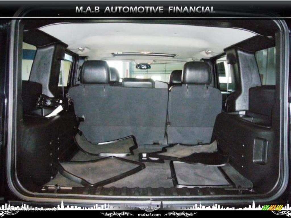 2006 H2 SUV - Black / Ebony photo #25