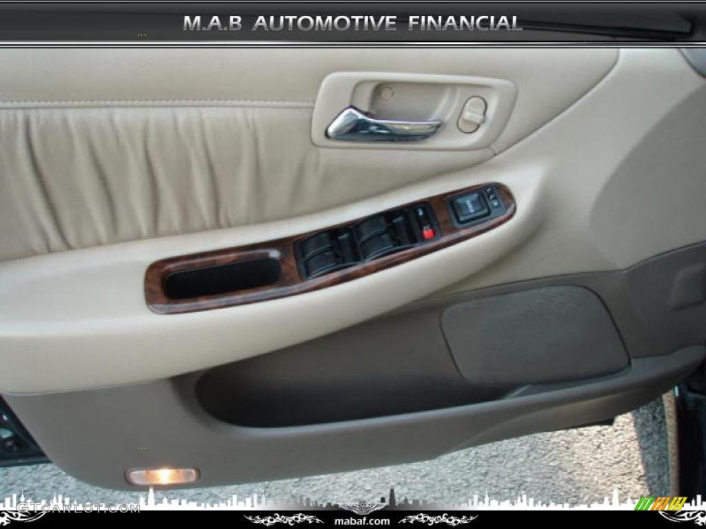 1999 Accord EX V6 Sedan - Dark Emerald Pearl / Ivory photo #8