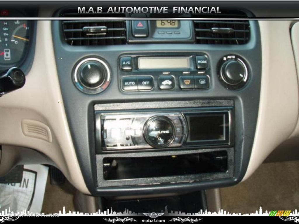 1999 Accord EX V6 Sedan - Dark Emerald Pearl / Ivory photo #17