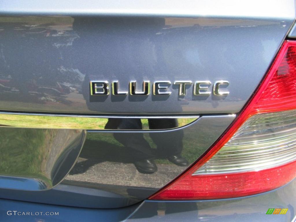 2007 E 320 Bluetec Sedan - Platinum Blue Metallic / Ash photo #5