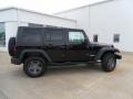 2010 Black Jeep Wrangler Unlimited Mountain Edition 4x4  photo #24