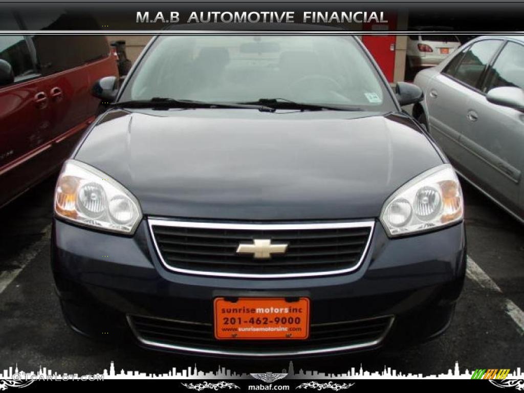 2006 Malibu LT V6 Sedan - Dark Blue Metallic / Ebony Black photo #1