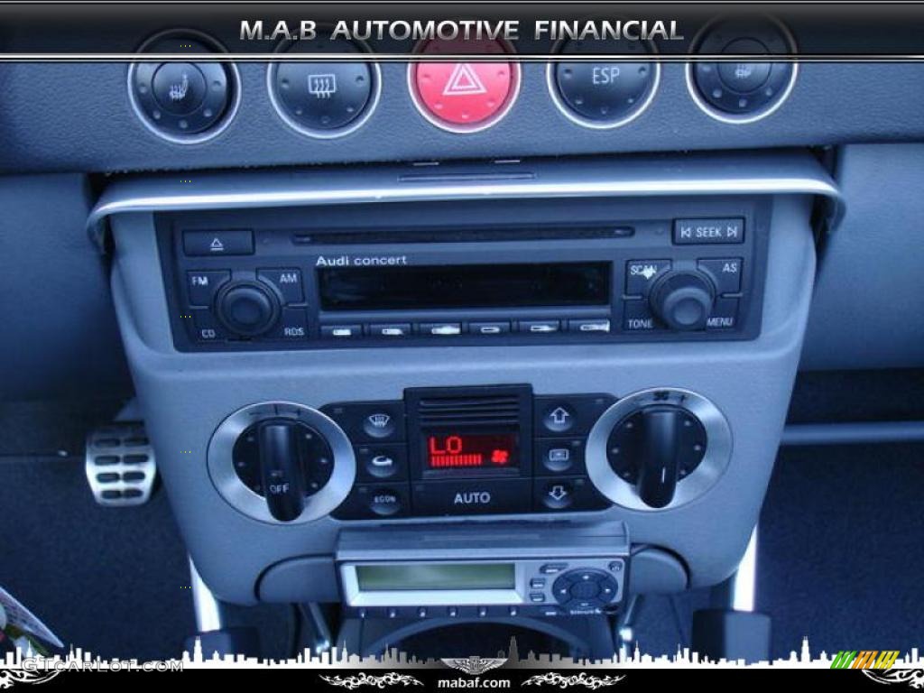 2002 TT 1.8T quattro Roadster - Moro Blue Pearl Effect / Aviator Grey photo #12