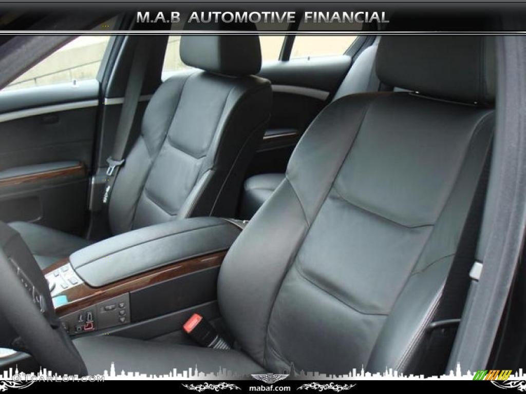 2006 7 Series 750i Sedan - Jet Black / Black/Black photo #11