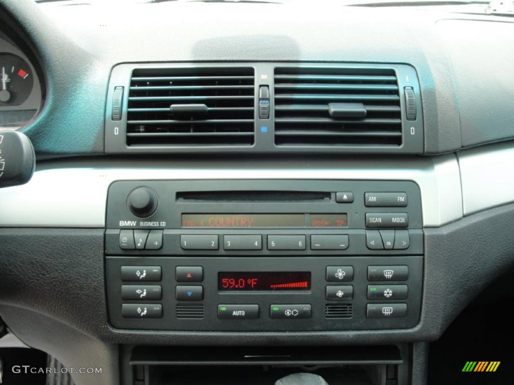 2004 3 Series 325i Sedan - Silver Grey Metallic / Black photo #36
