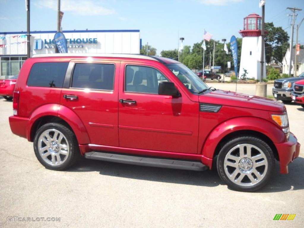 2008 Nitro R/T 4x4 - Inferno Red Crystal Pearl / Dark Slate Gray photo #1