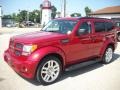 2008 Inferno Red Crystal Pearl Dodge Nitro R/T 4x4  photo #3
