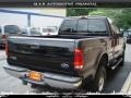 2002 Black Ford F350 Super Duty Lariat SuperCab 4x4  photo #3