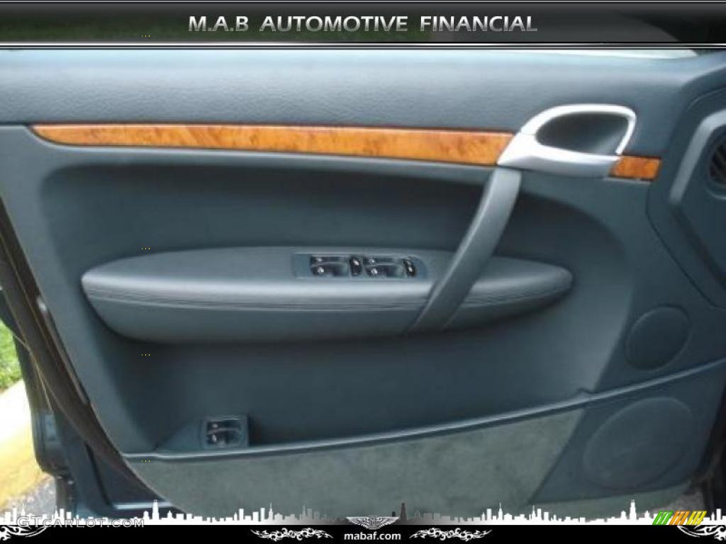 2004 Cayenne Tiptronic - Dark Teal Metallic / Palm Green photo #6